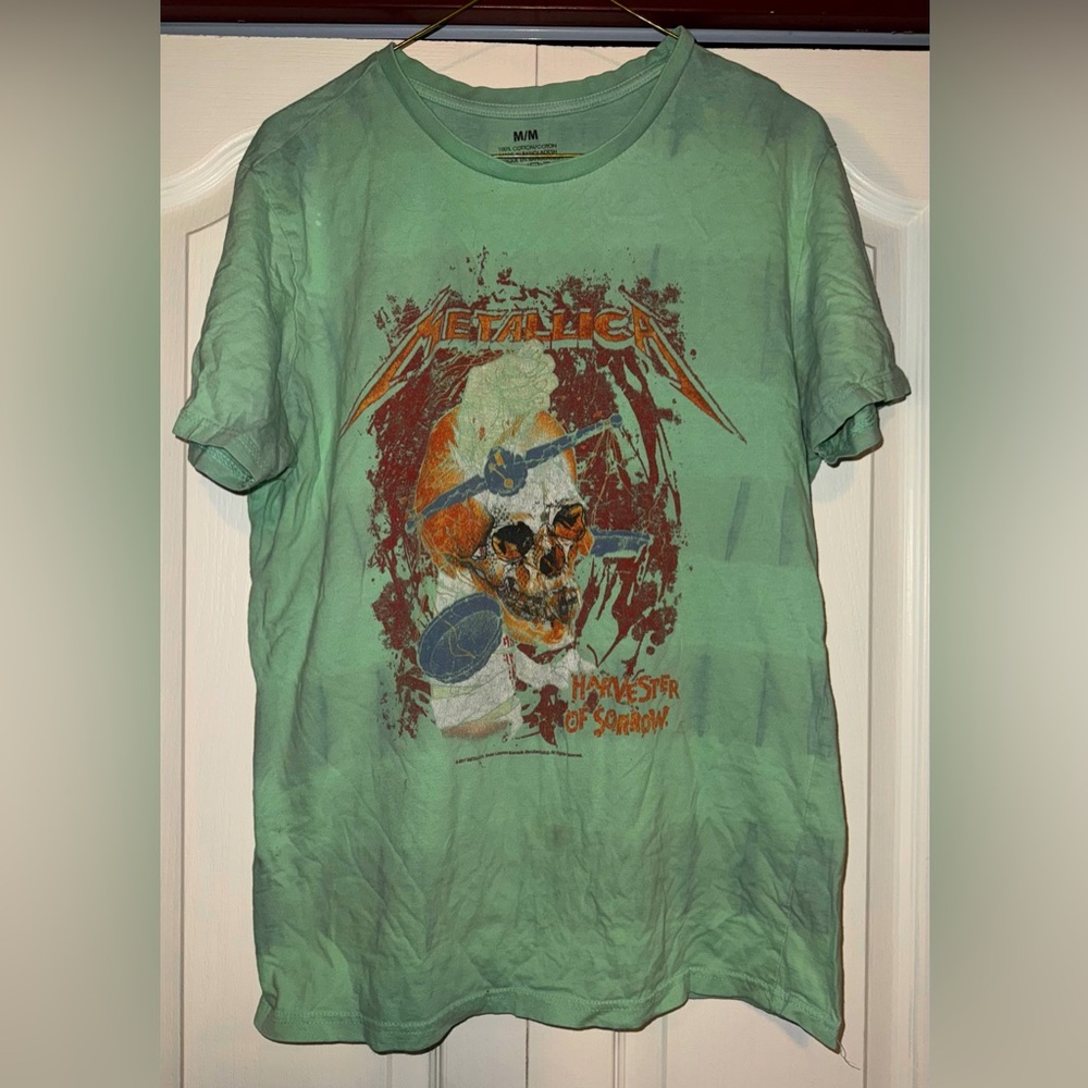 Metallica Harvester Of Sorrow Band Tee